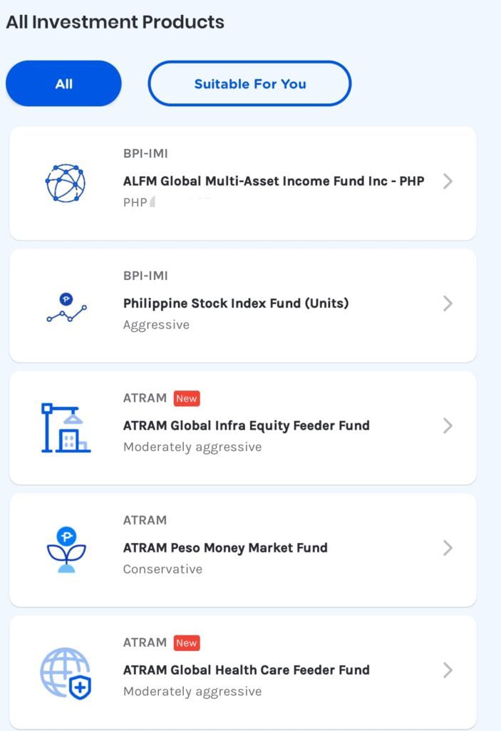 GCash Mutual Funds