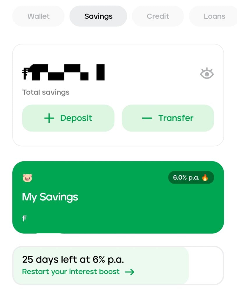 Maya High-yield savings account