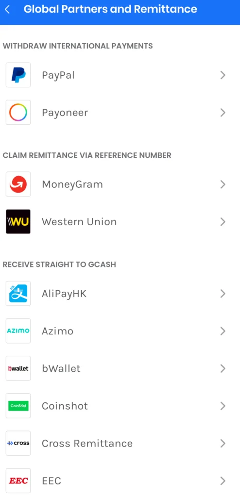 Remittances