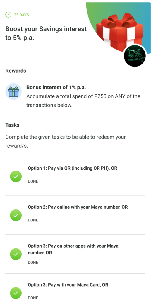 Maya 5%