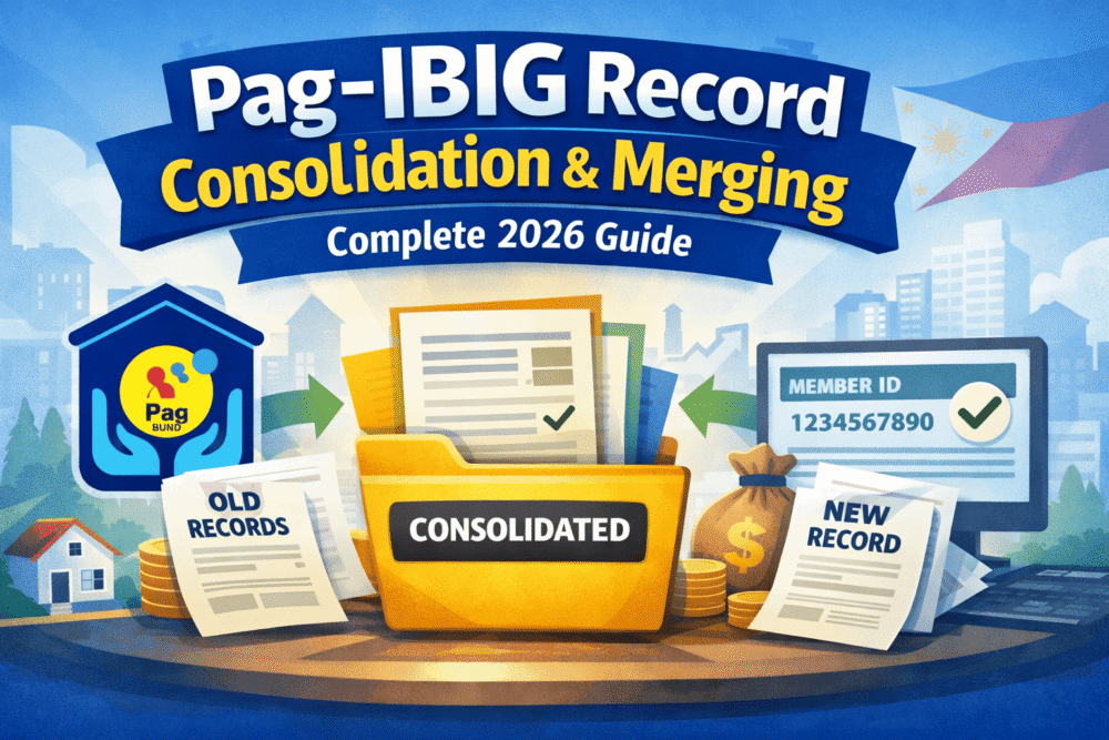 Pag-IBIG Record Consolidation & Merging: Complete 2026 GuidePoor Pinoy ...