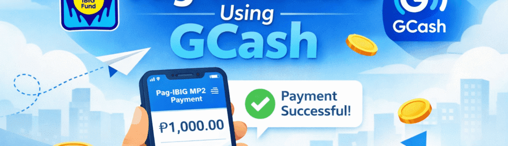 Pay MP2 via GCash